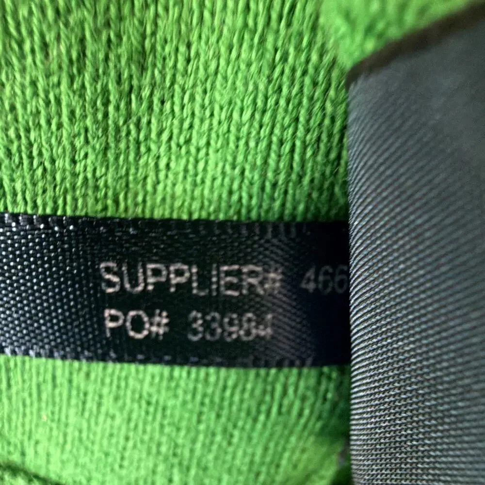 Polo by Ralph Lauren Mens M Green Quarter Zip Mock Neck Knit Sweater Logo